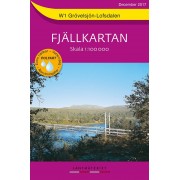 W1 Grövelsjön Lofsdalen Fjällkarta